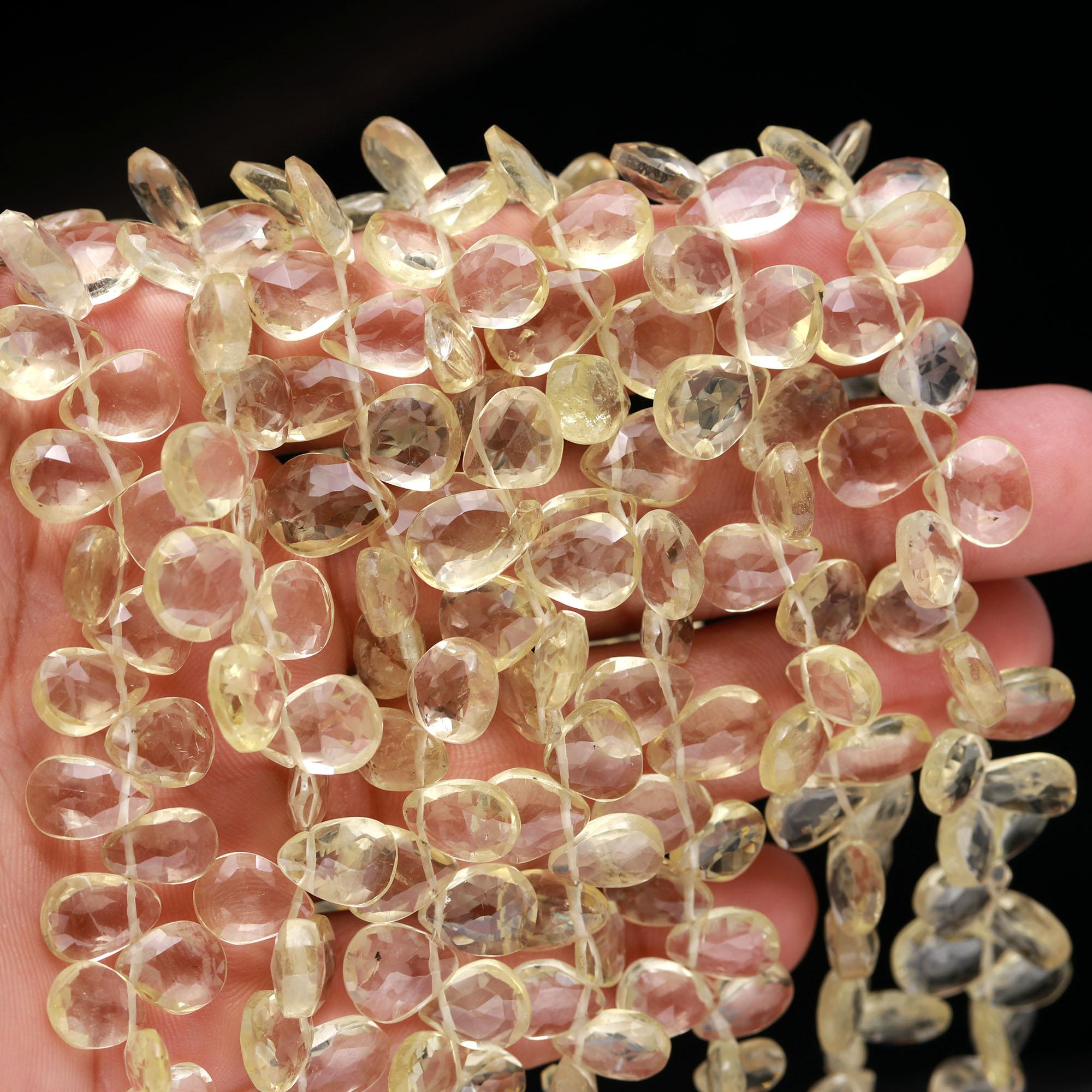 Citrine Faceted Beads